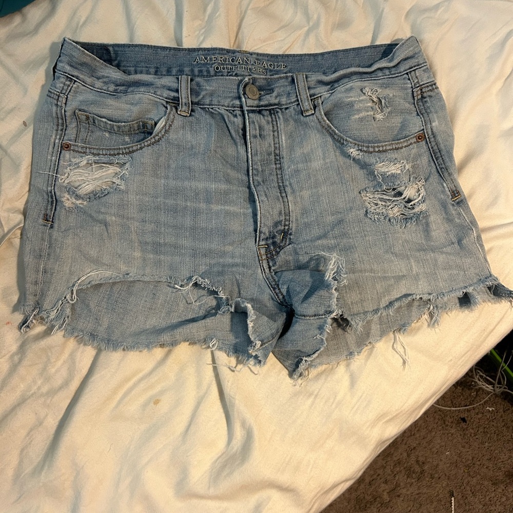 AE Blue Jean Shorts